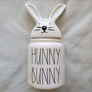 Rae Dunn Bunny TREATS Canister